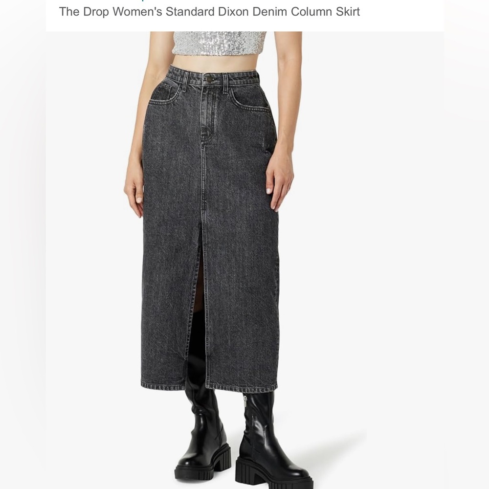The‎ Drop Standard Dixon Denim Column Shirt